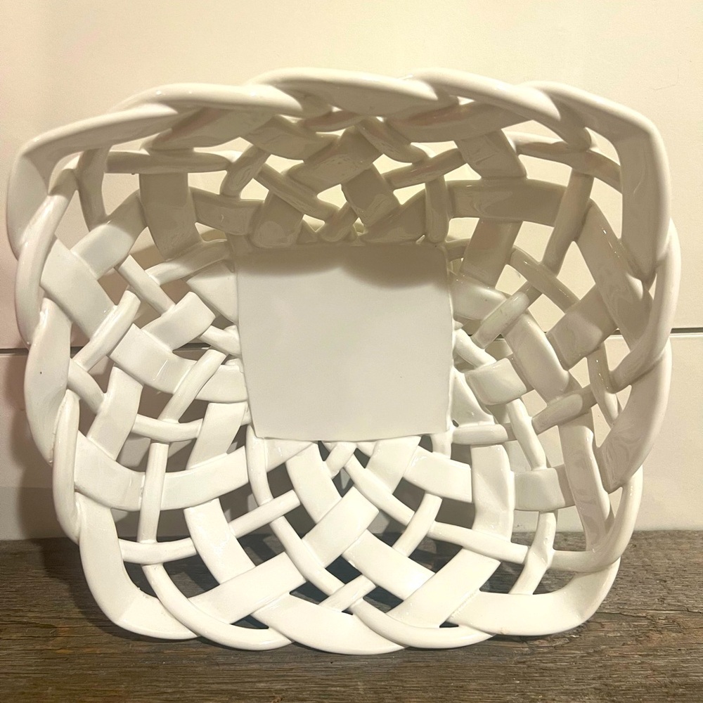 PRIMO'GI Chic Woven Ceramic Italian Basket